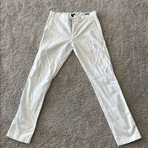 J.Crew Men's White Pants